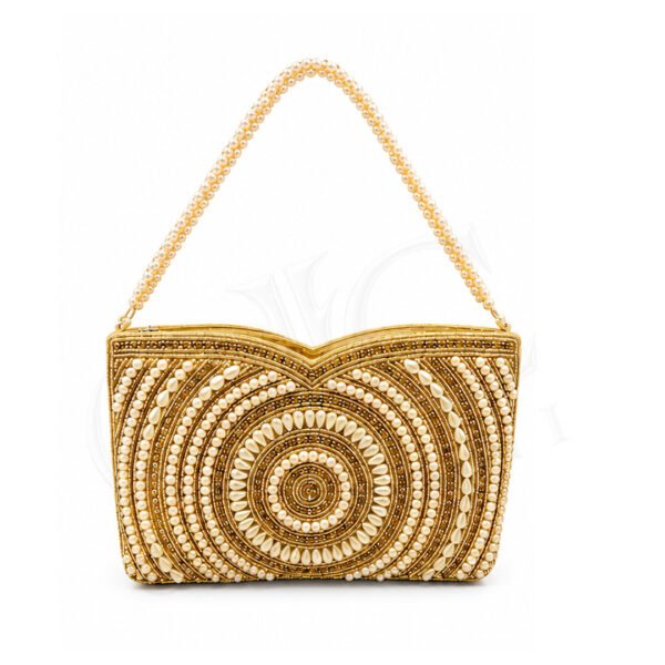 Orciani Handmade Zari Handbag for Women