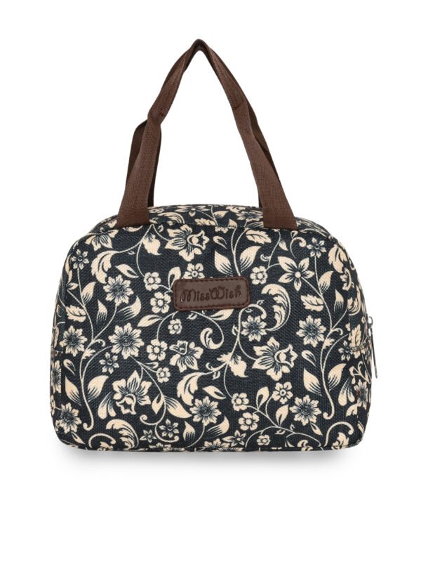 Lunch Bag Waterproof Lunch Bag (Black, 5 L)